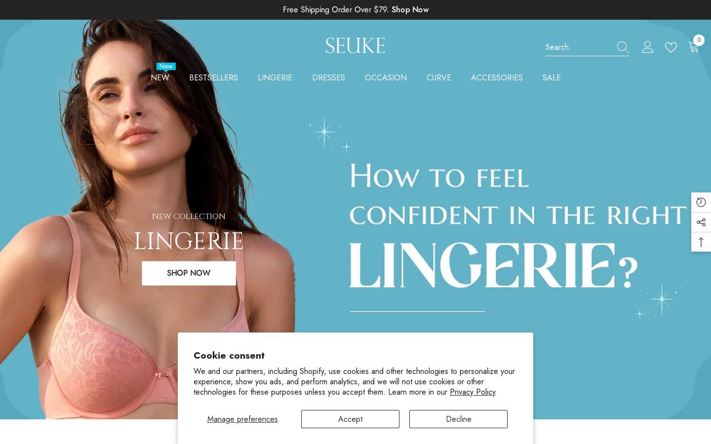 Seuke homepage screenshot