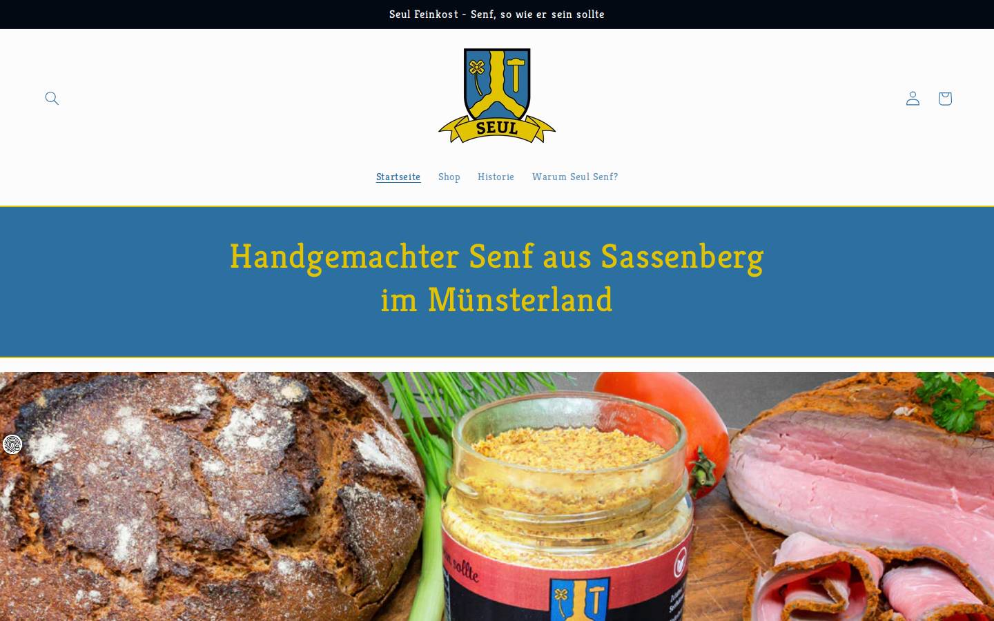 seul-feinkost.com homepage screenshot