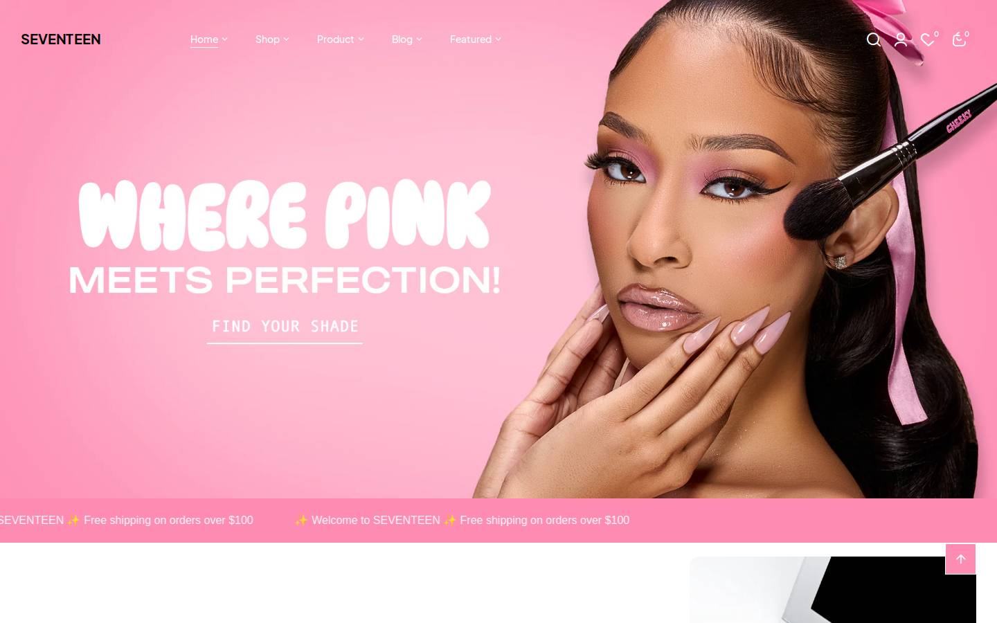 seventeenc.com homepage screenshot