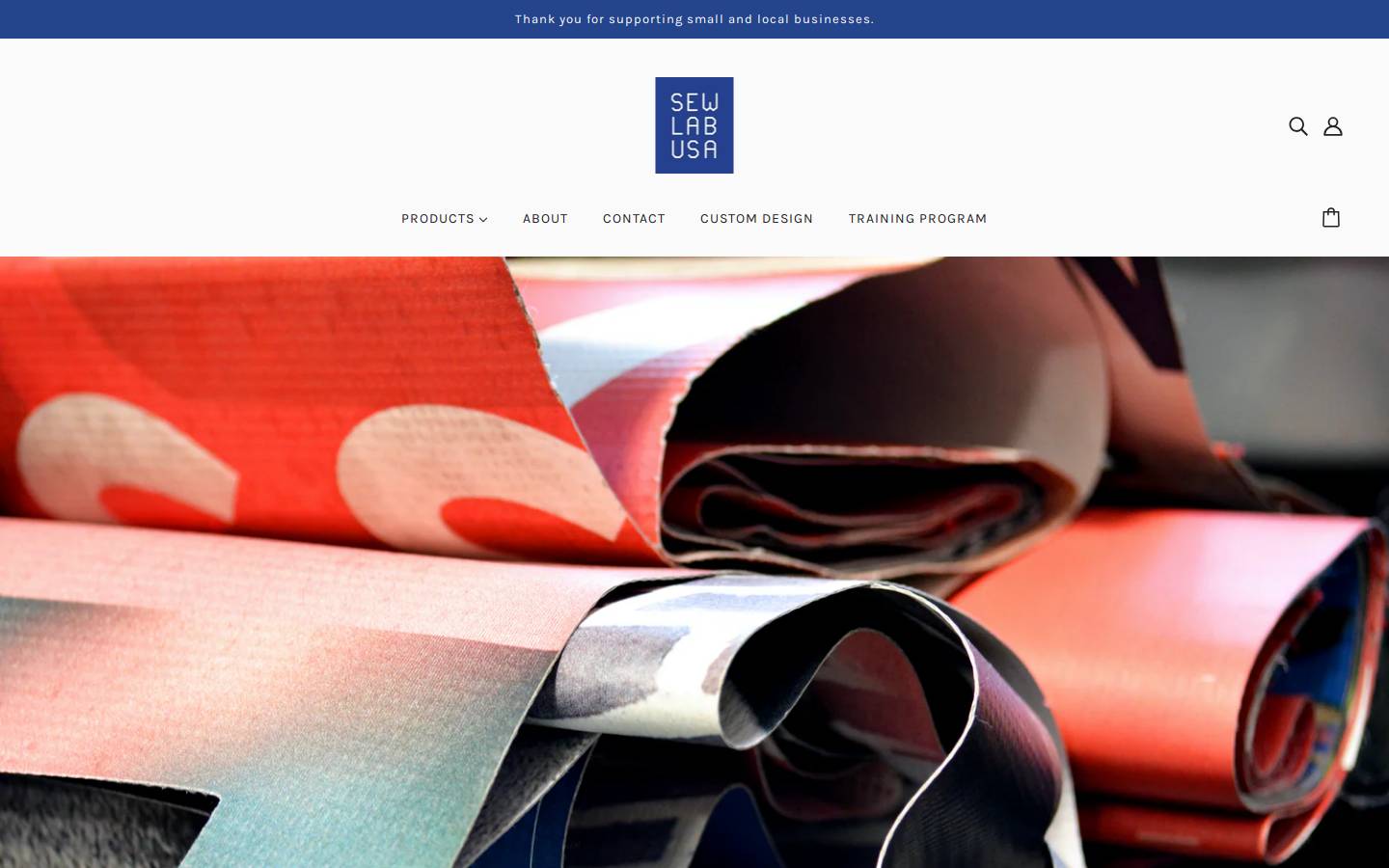 sewlabusa.com homepage screenshot