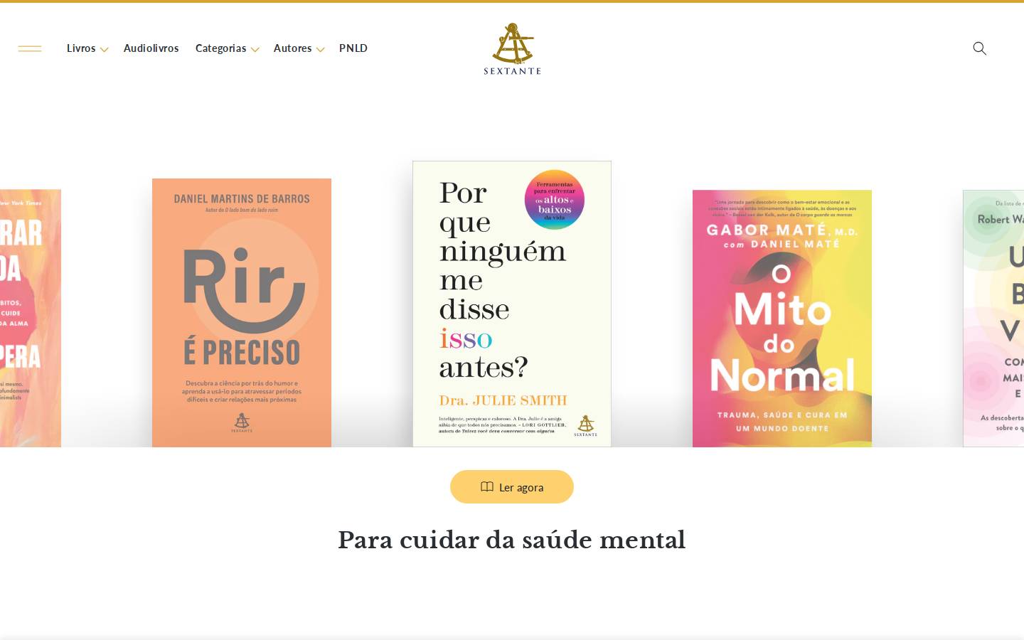sextante.com.br homepage screenshot