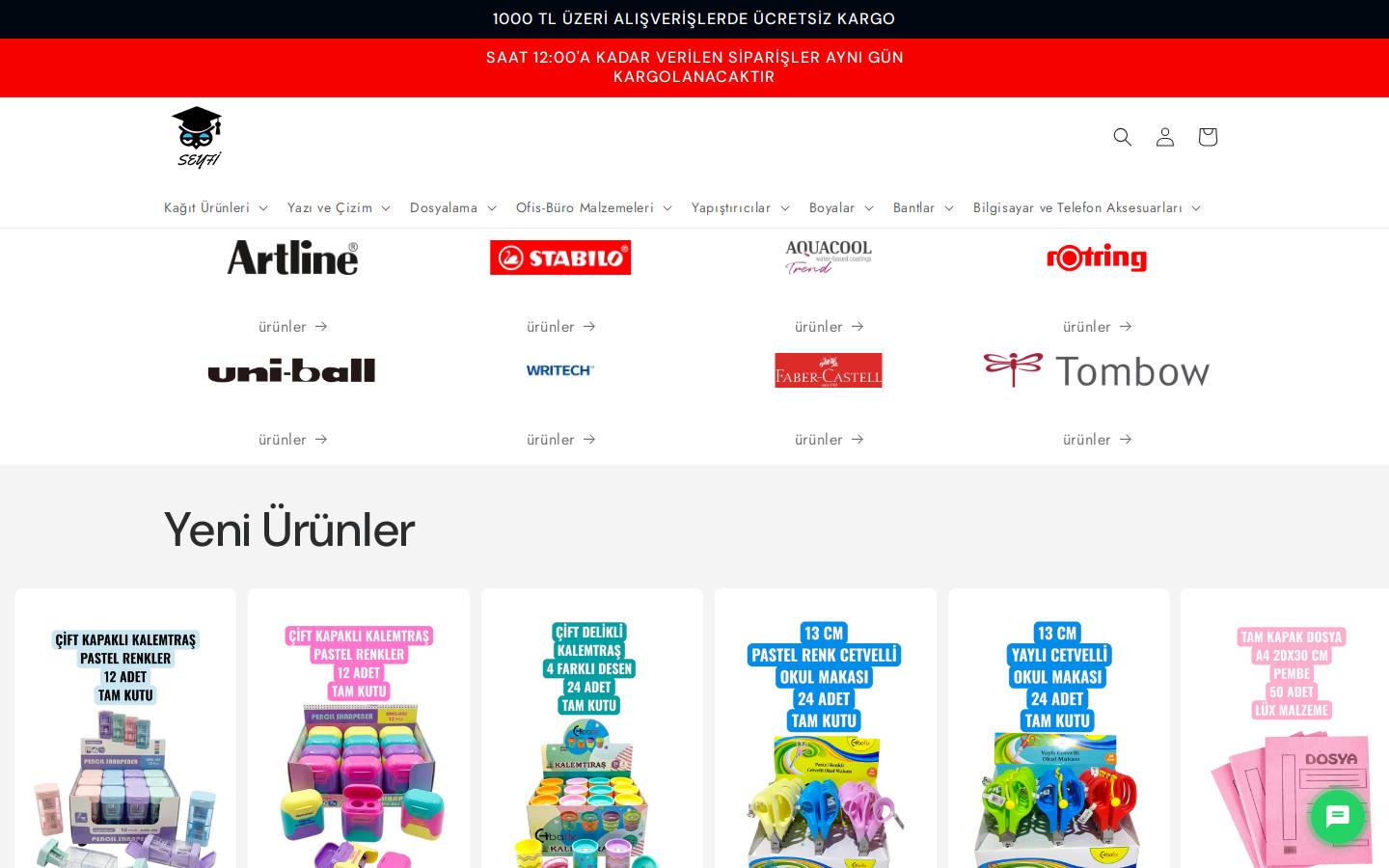 seyfikirtasiye.com homepage screenshot