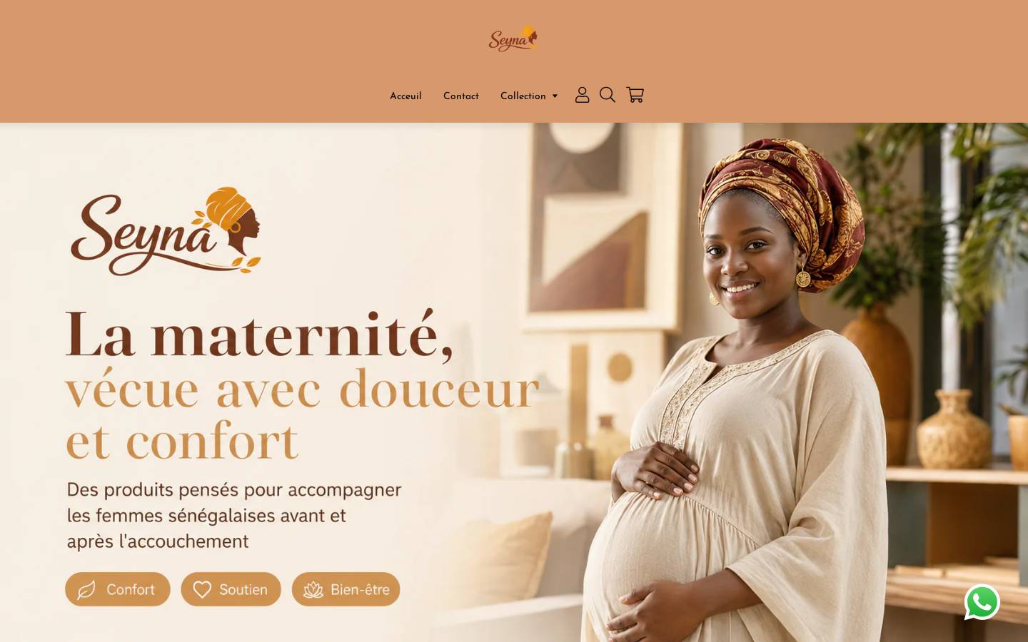 seynas.com homepage screenshot