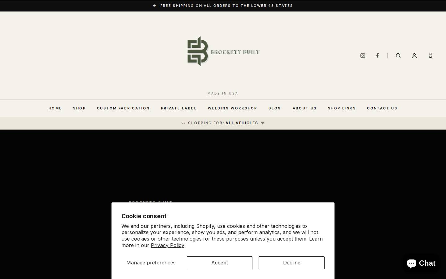 shade12fab.com homepage screenshot