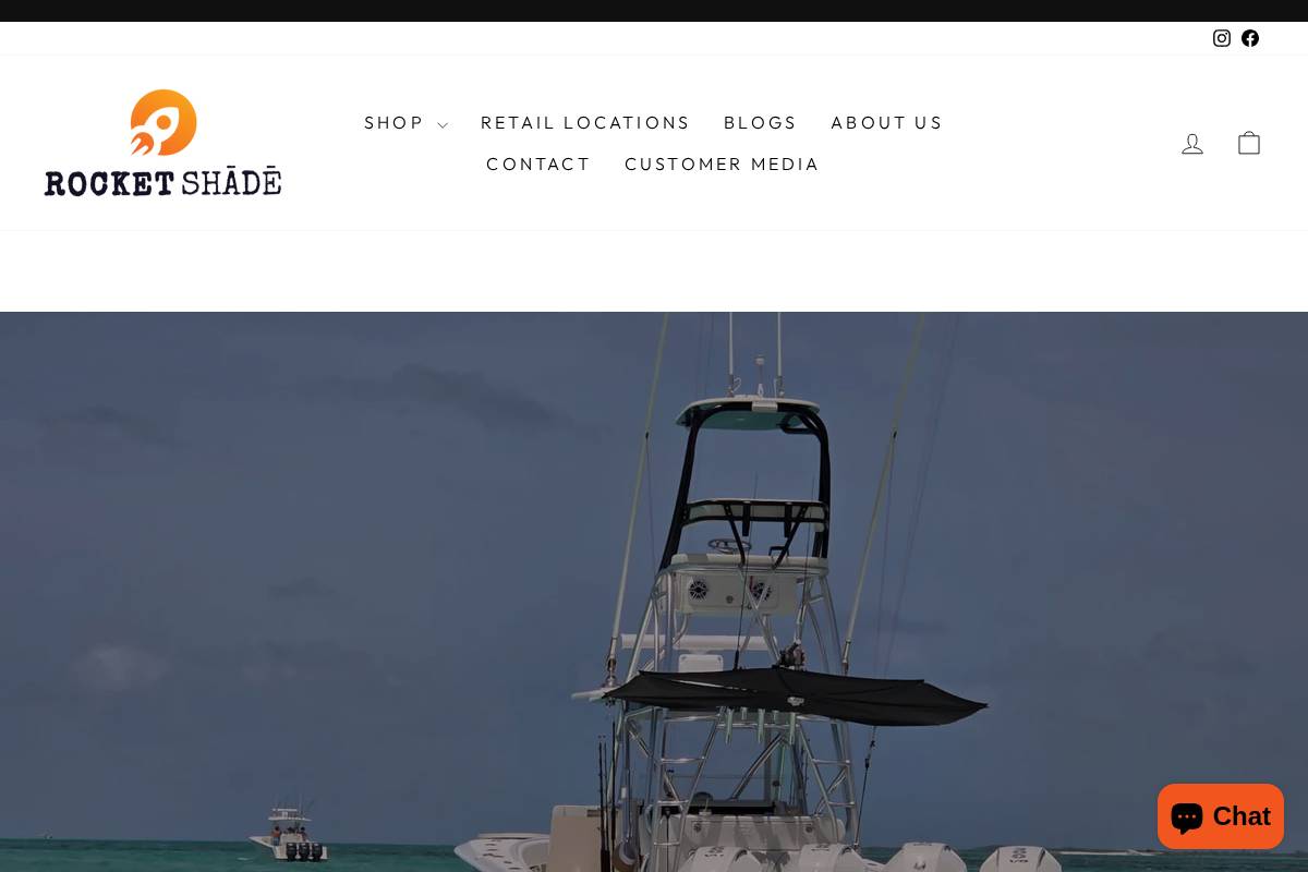 shadebiz.com homepage screenshot