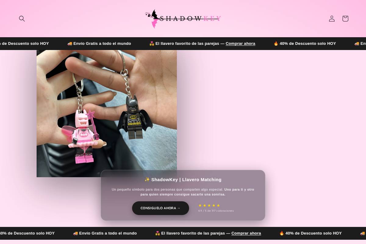 shadowkey.shop homepage screenshot