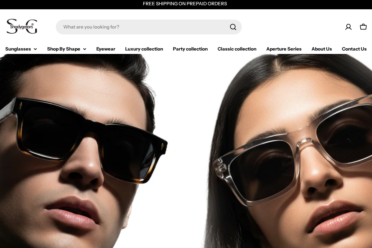 Shady Gators homepage screenshot