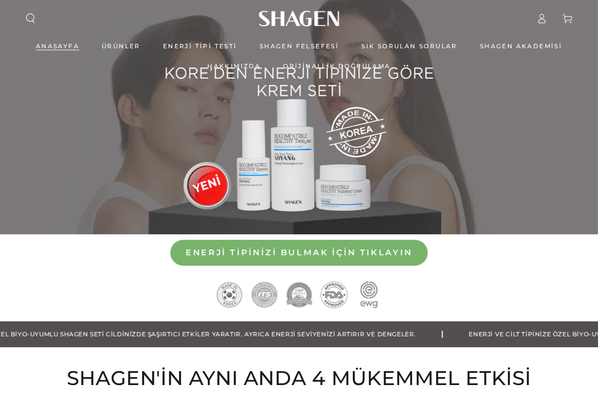 Shagen homepage screenshot
