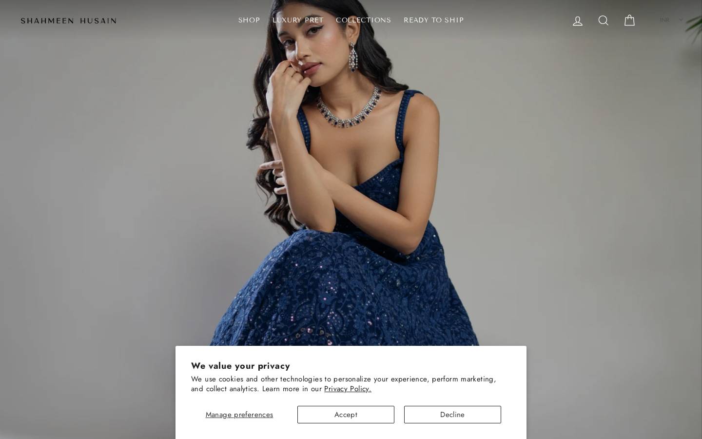 shahmeenhusain.com homepage screenshot