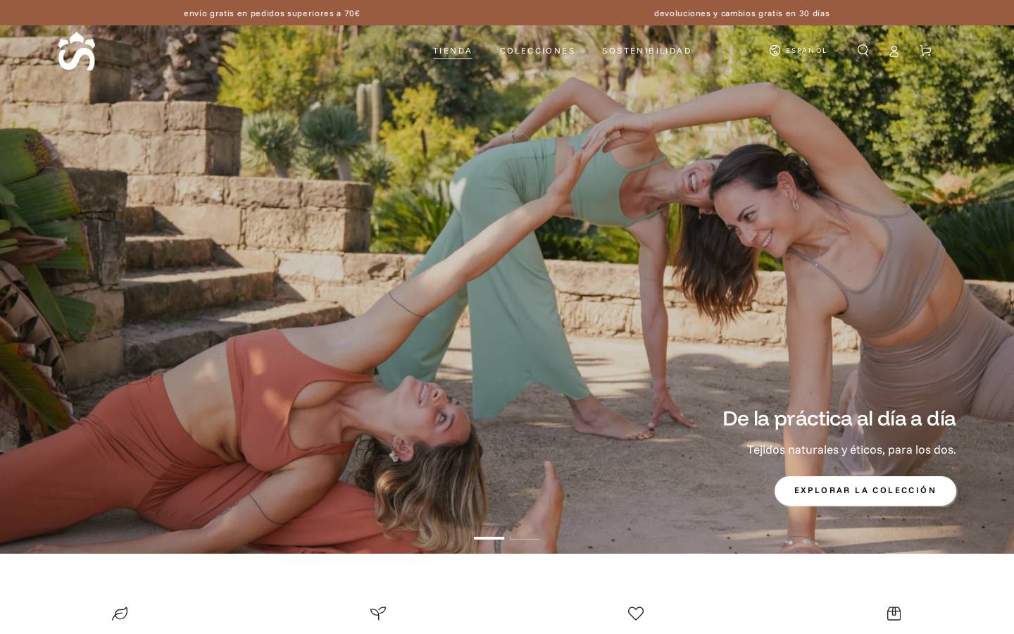 shambhalabarcelona.com homepage screenshot