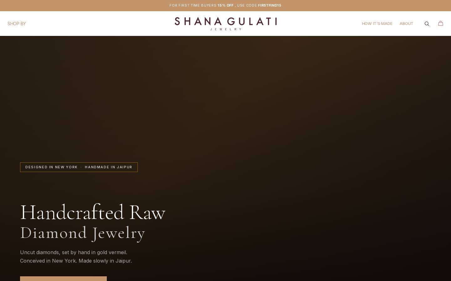 shanagulati.com homepage screenshot