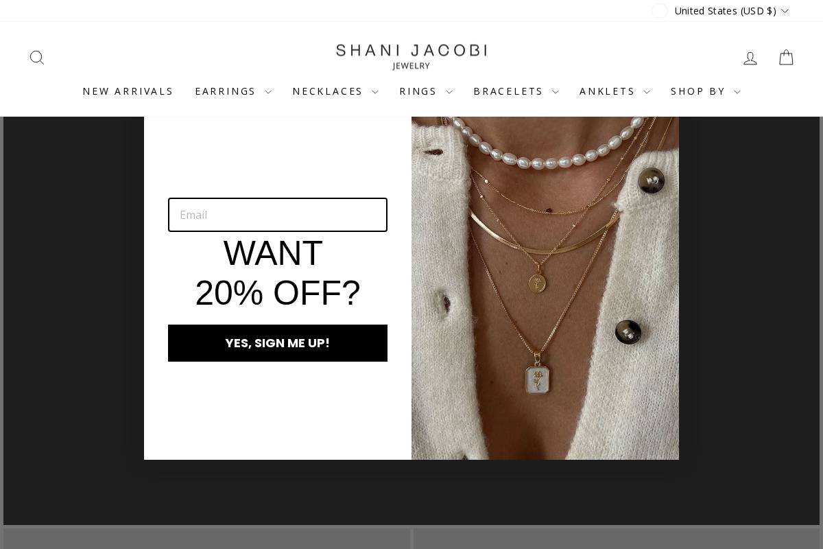 shanijacobi.com homepage screenshot