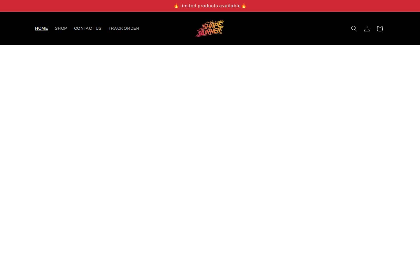 shapeburner.com homepage screenshot