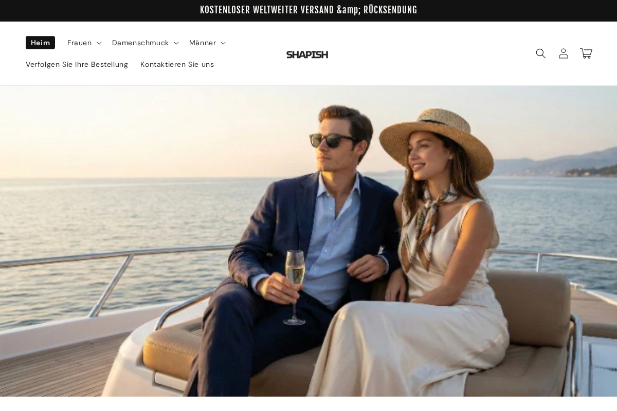 Shapish homepage screenshot