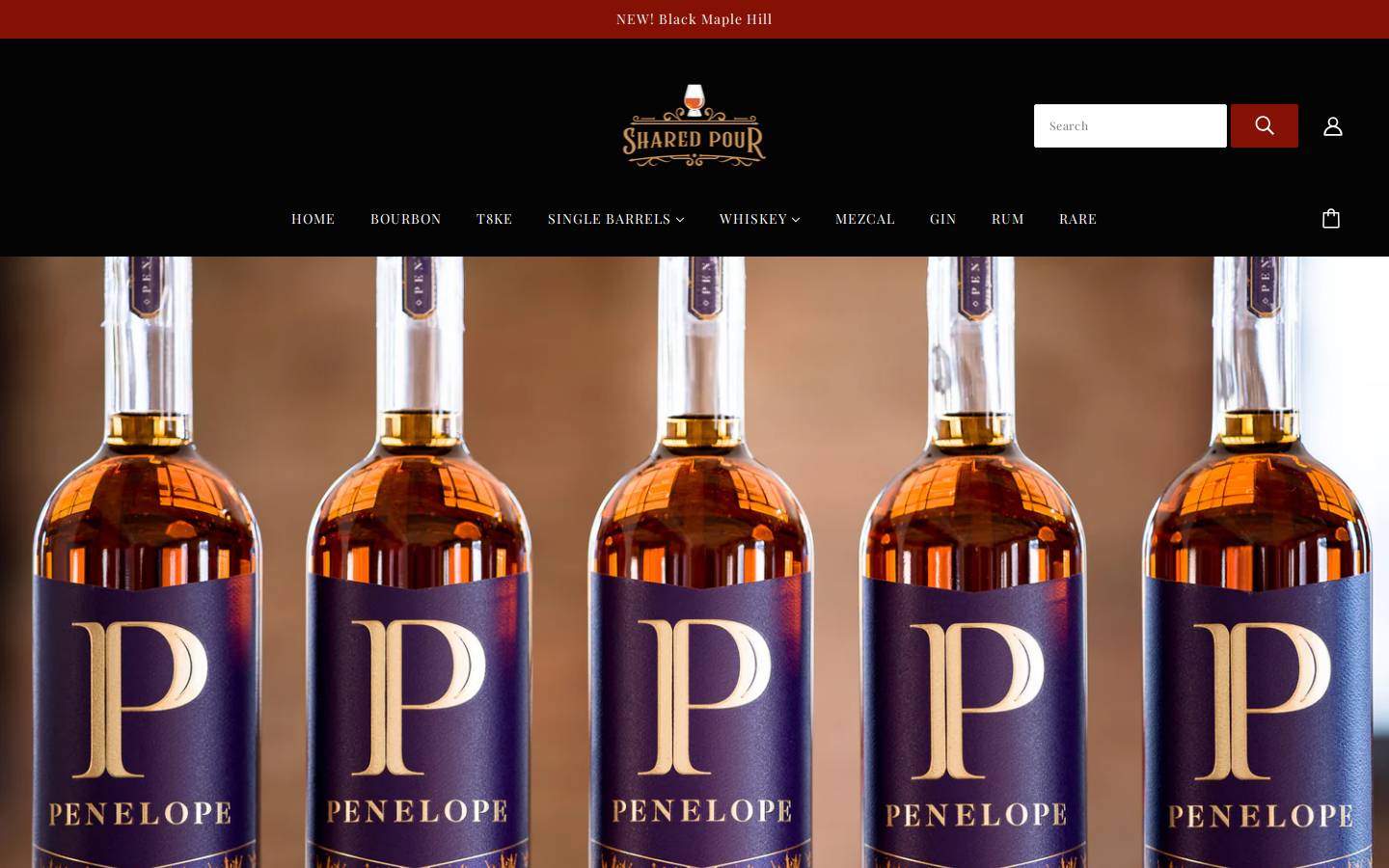 sharedpour.com homepage screenshot