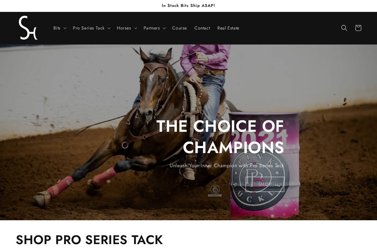 sharinhall.com homepage screenshot