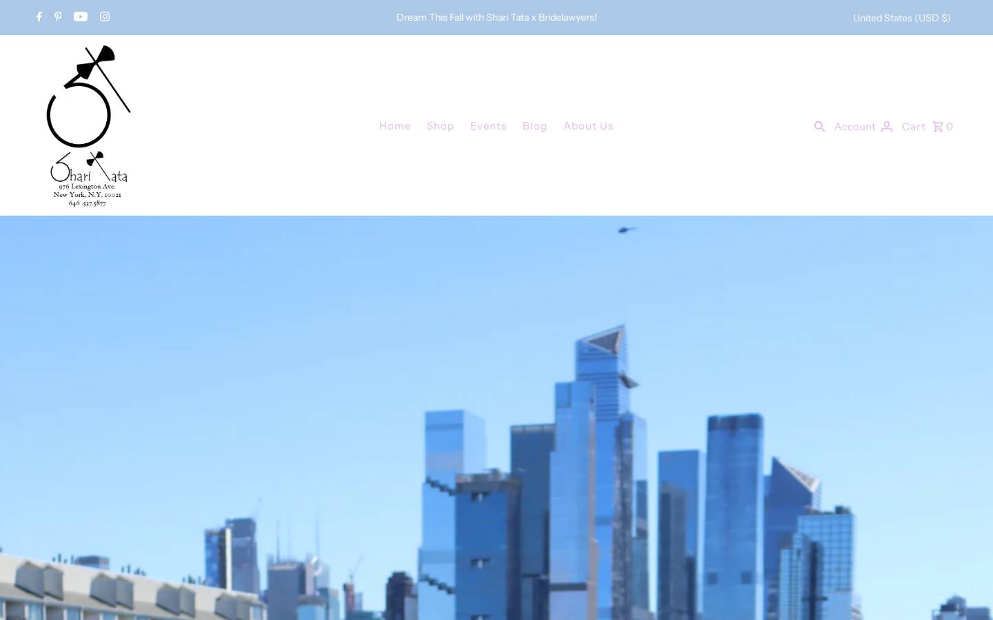 sharitata.com homepage screenshot