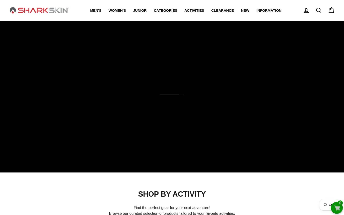 sharkskinusa.com homepage screenshot