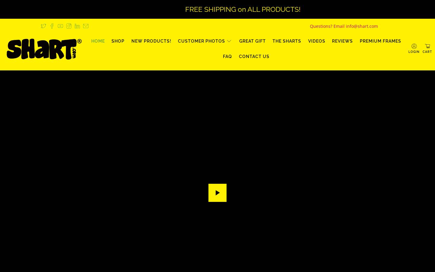 Shart.com homepage screenshot