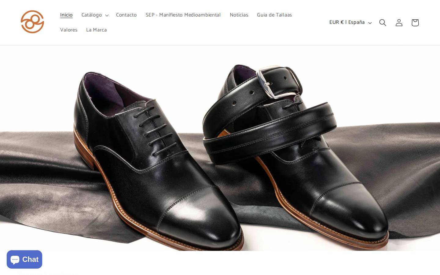 shaselshoes.com homepage screenshot