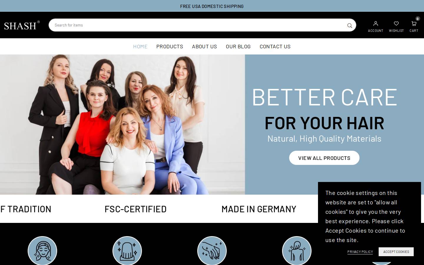 shash.com homepage screenshot