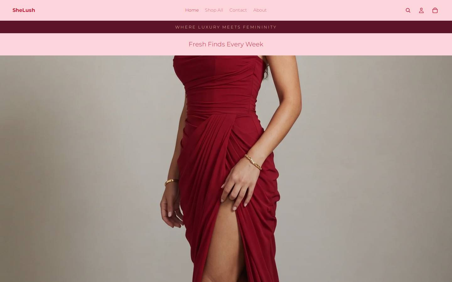 she-lush.com homepage screenshot