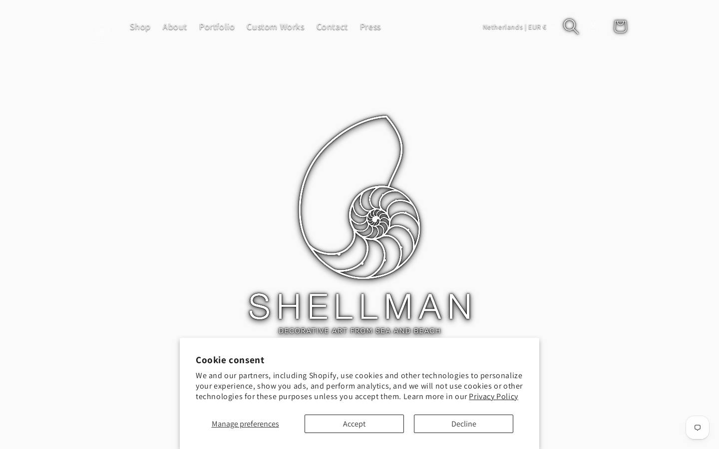 shellman.se homepage screenshot