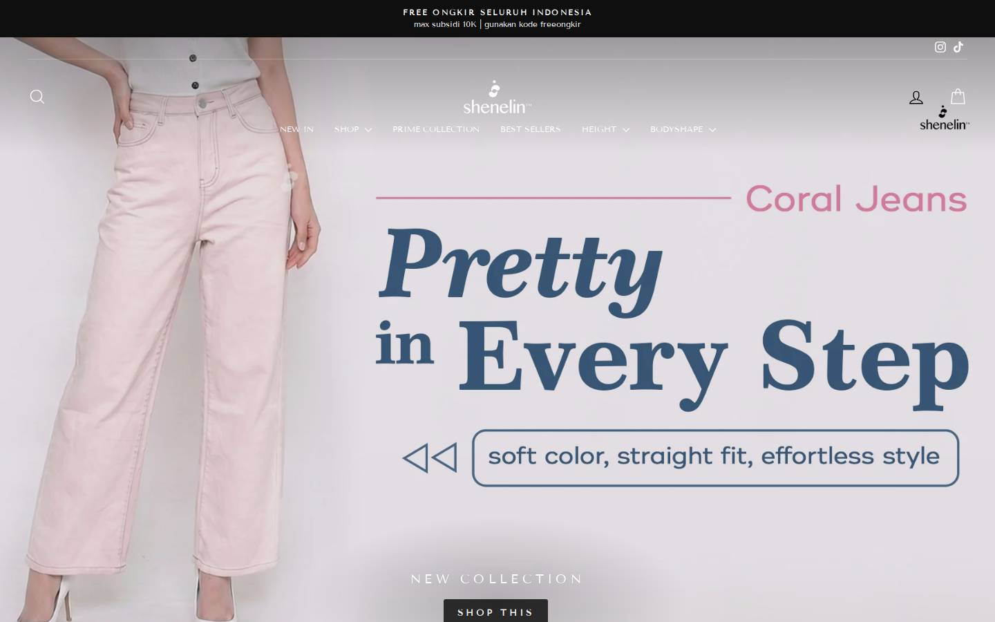 shenelin.com homepage screenshot