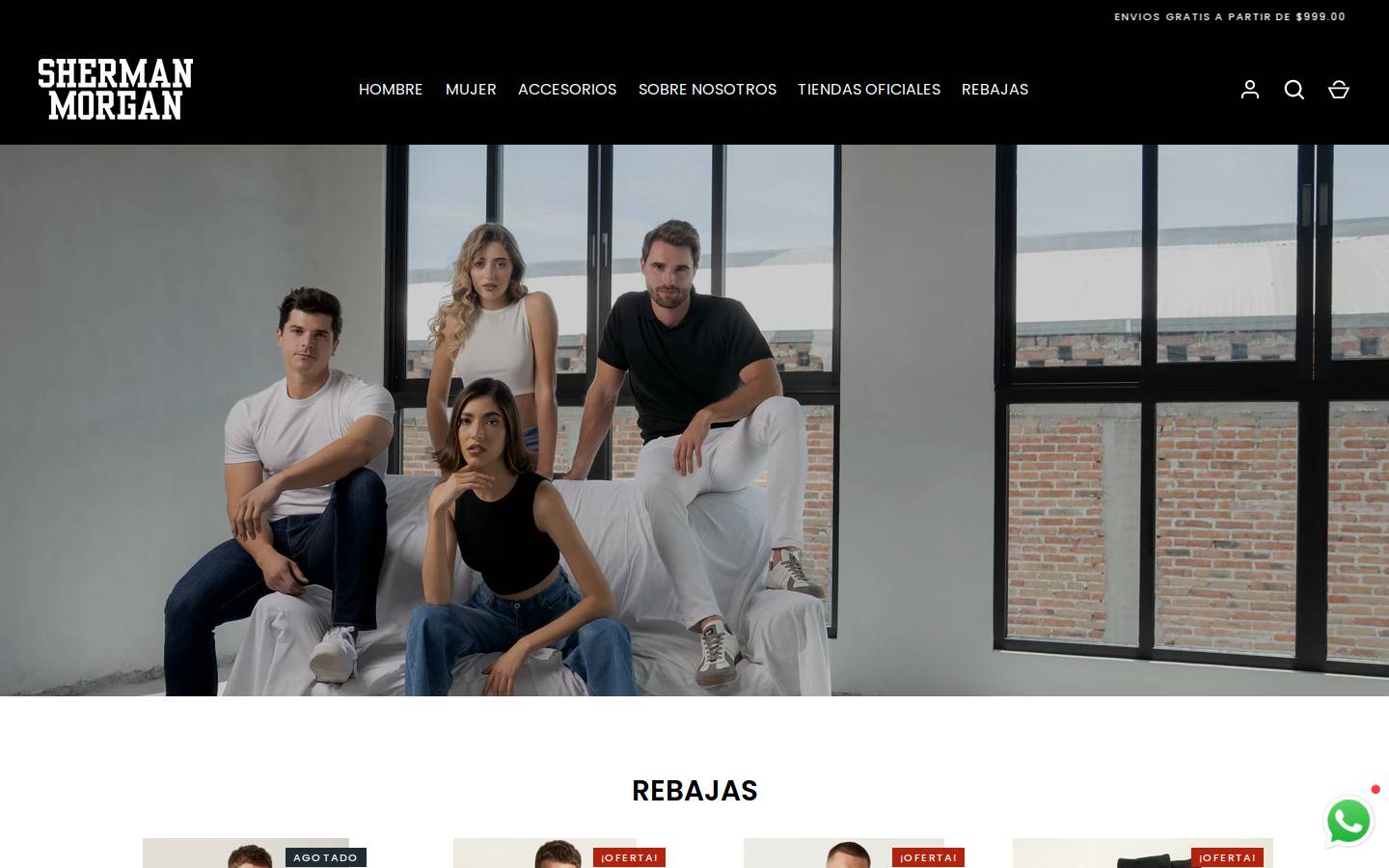 shermanmorgan.com homepage screenshot