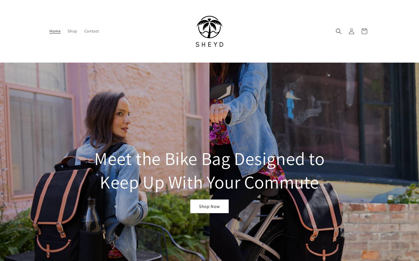 sheydbags.com homepage screenshot