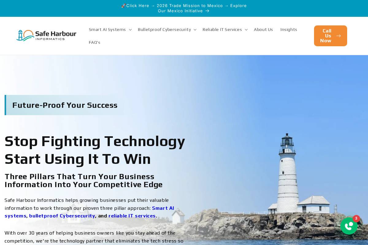 SHI International homepage screenshot