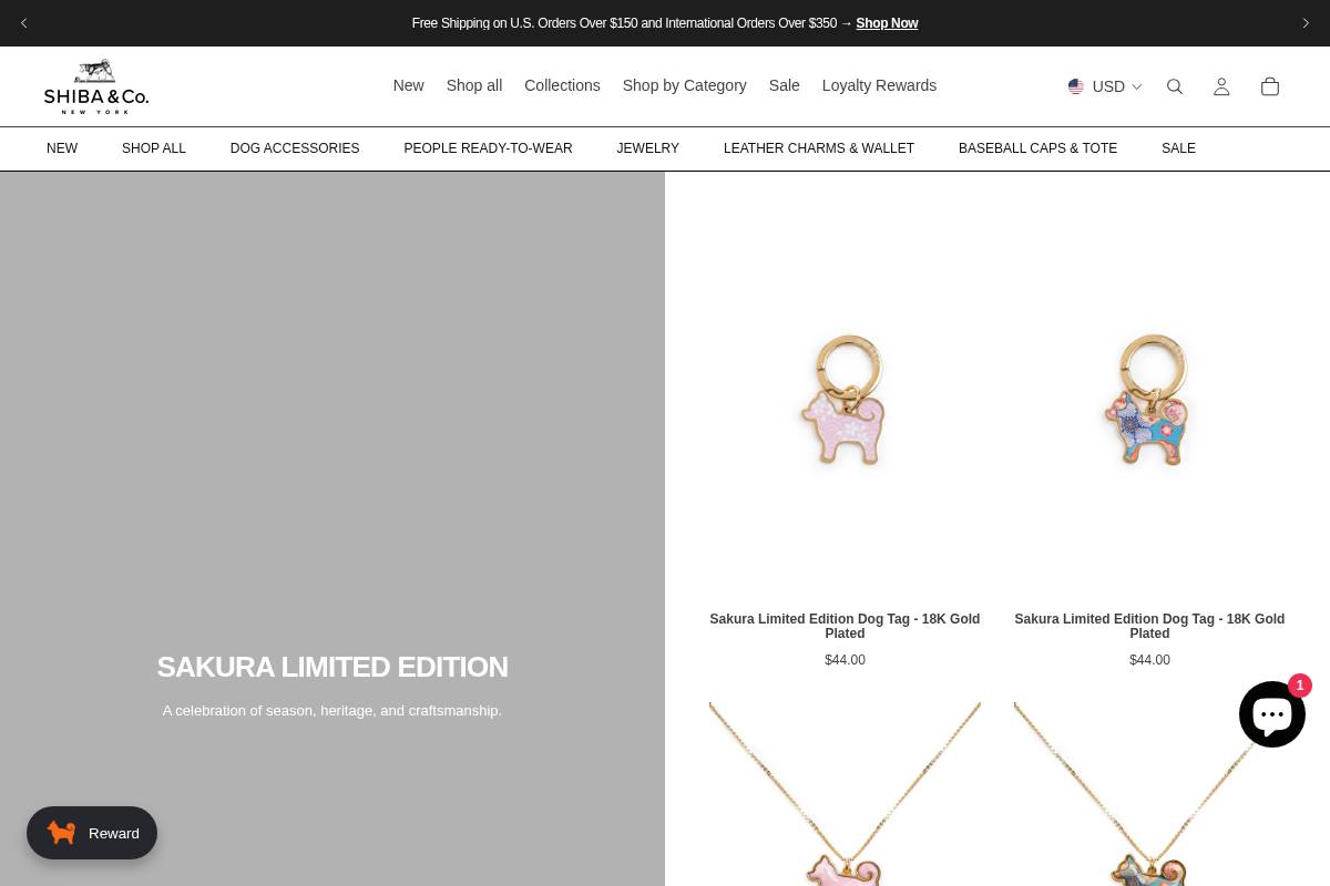 shibandco.com homepage screenshot