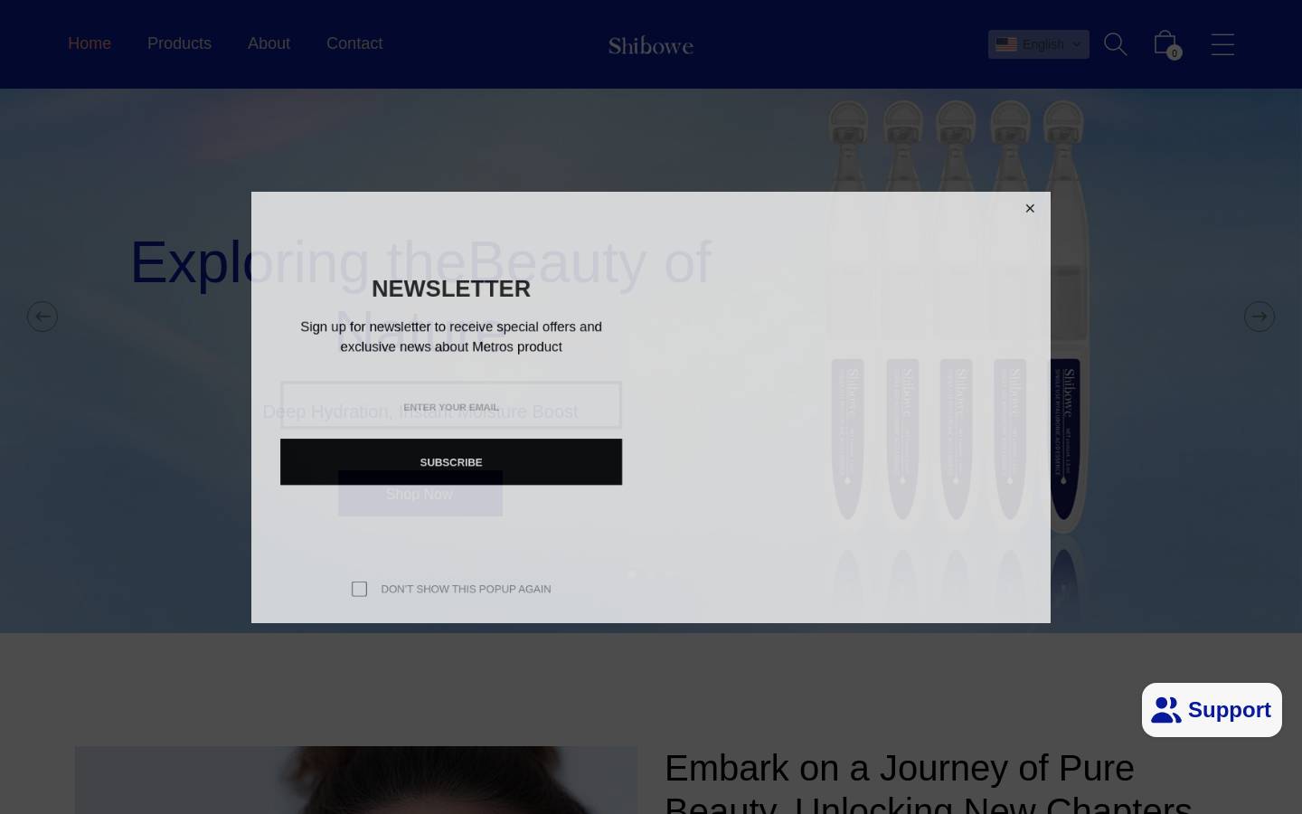 shibowei.com homepage screenshot