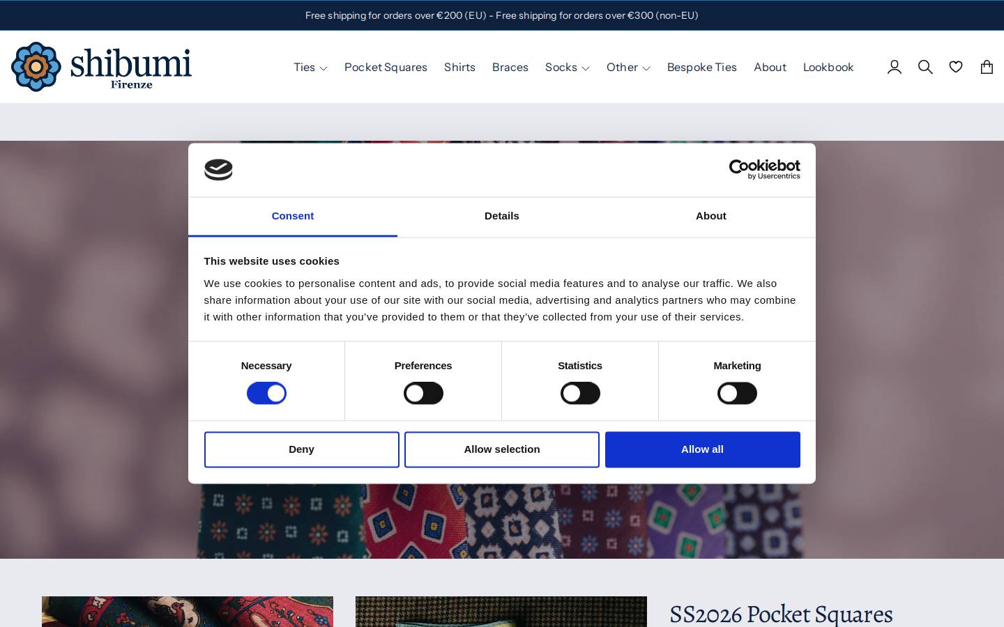 shibumi-firenze.com homepage screenshot