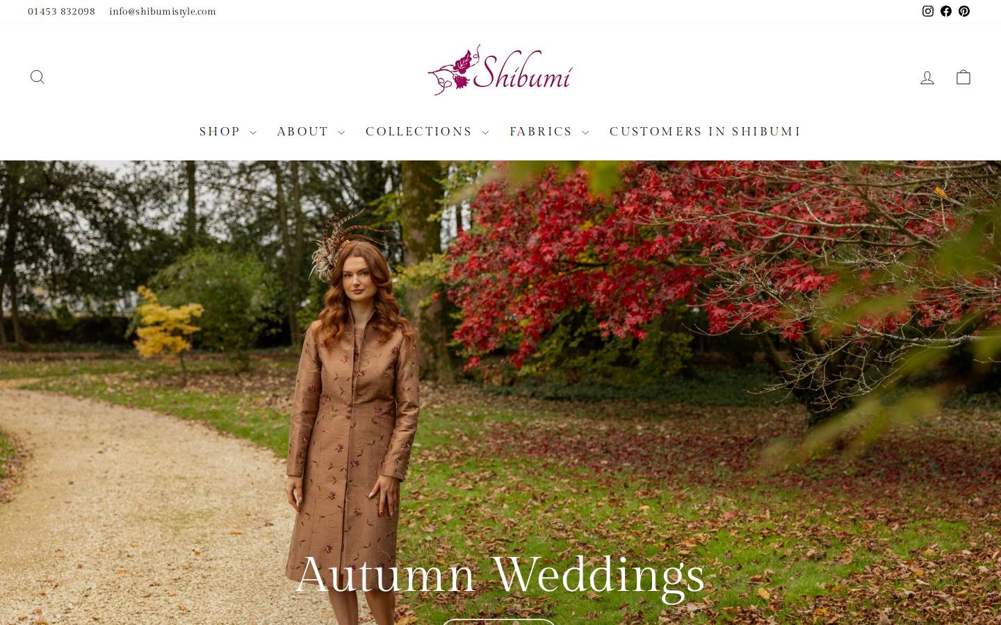 Shibumi Style homepage screenshot