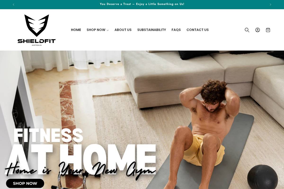 shield-fit.com homepage screenshot