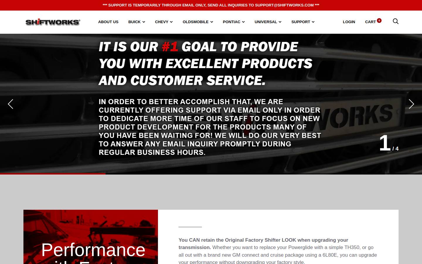 shiftworks.com homepage screenshot