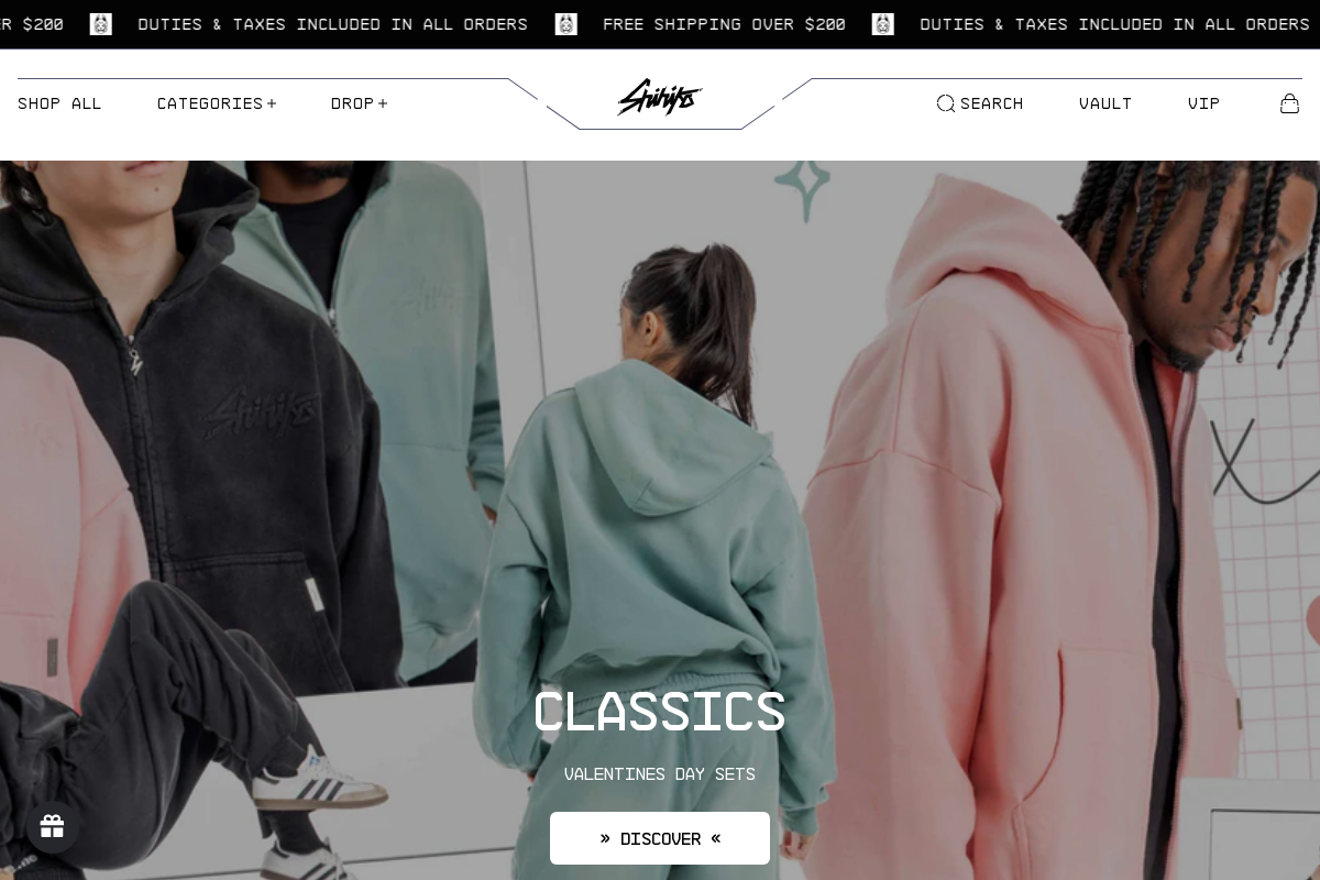 Shihiko homepage screenshot