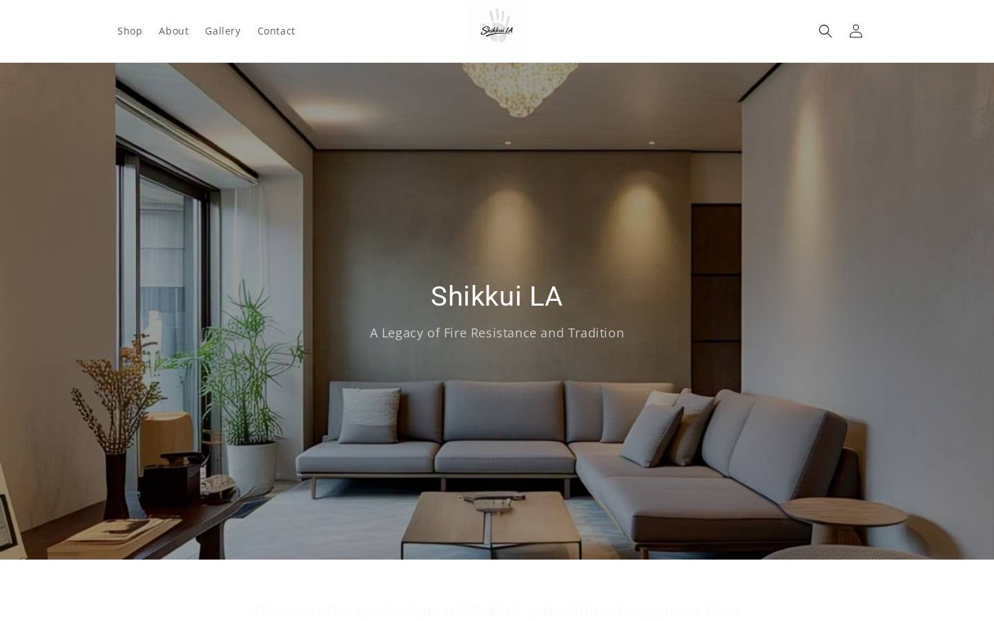 shikkuila.com homepage screenshot
