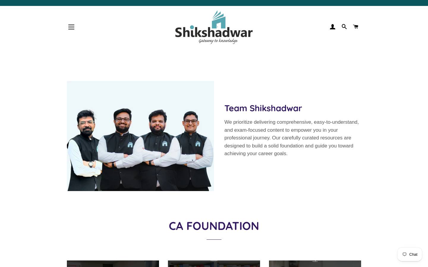 shikshadwar.in homepage screenshot