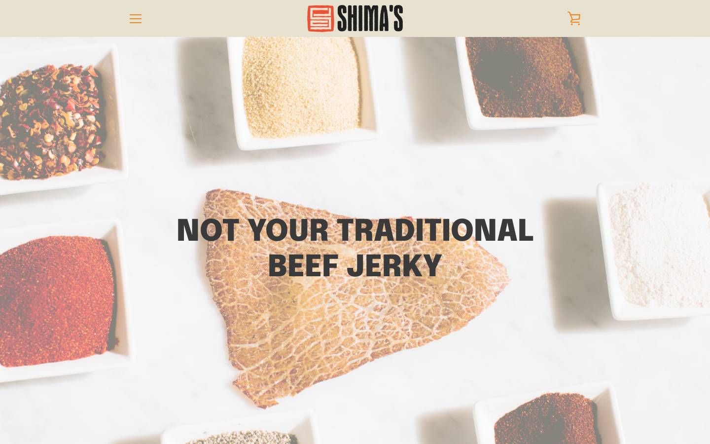 shimasjerkychips.com homepage screenshot
