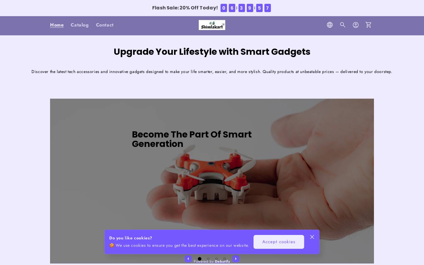shimlakart.com homepage screenshot