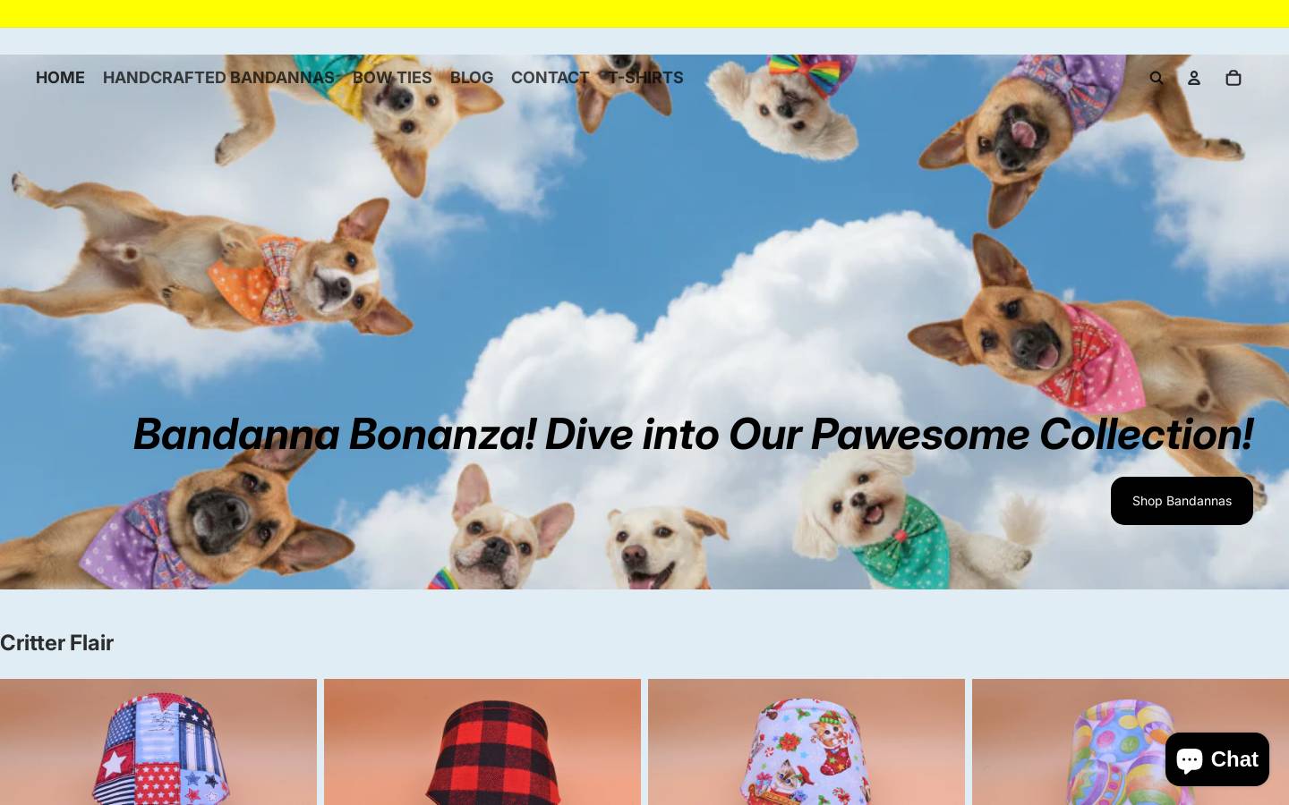 shindigiddy.com homepage screenshot