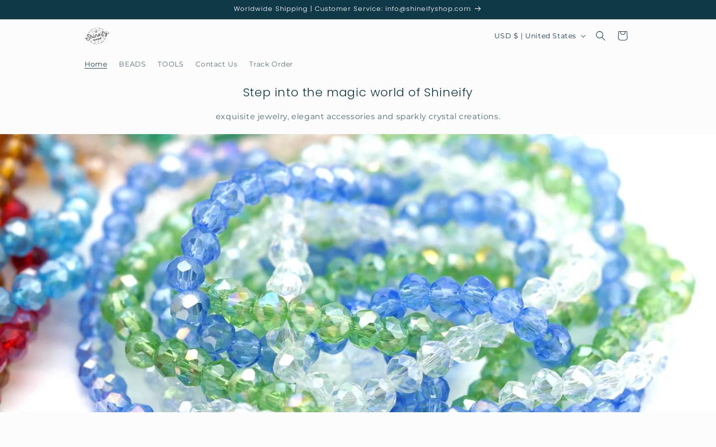 shineifyshop.com homepage screenshot
