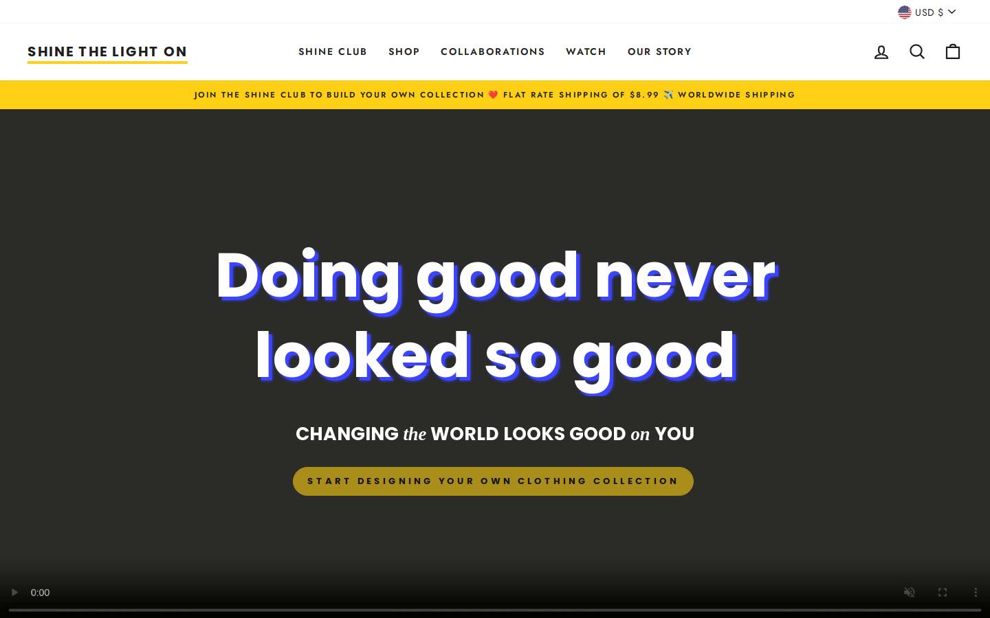 shinethelighton.com homepage screenshot