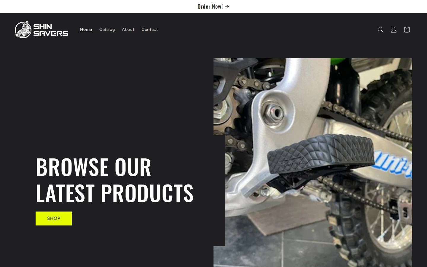 shinsavers.net homepage screenshot