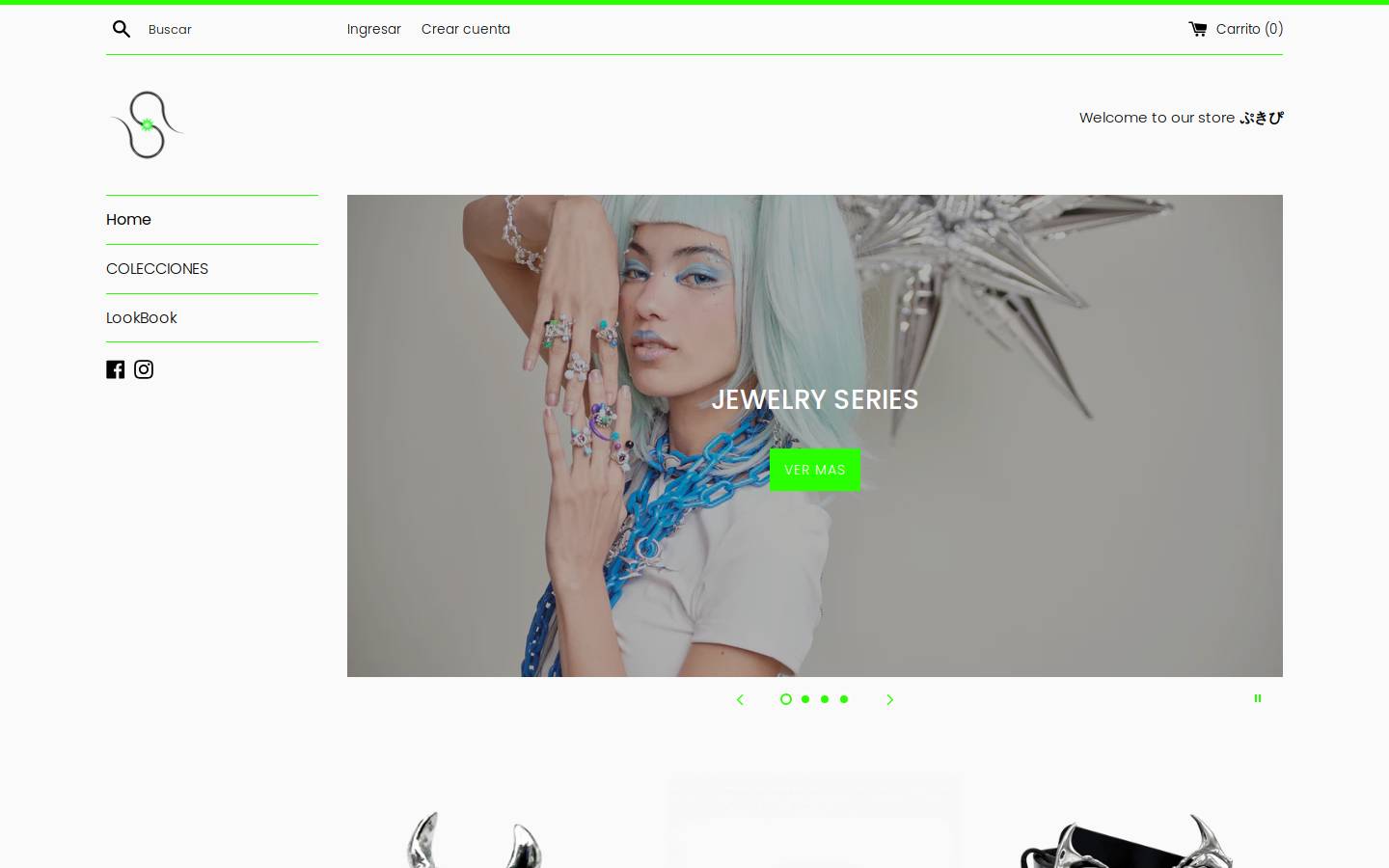 shinymx.mx homepage screenshot