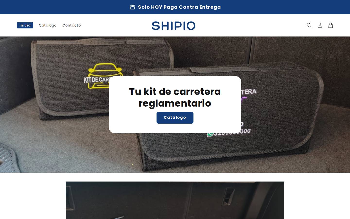 shipio.online homepage screenshot