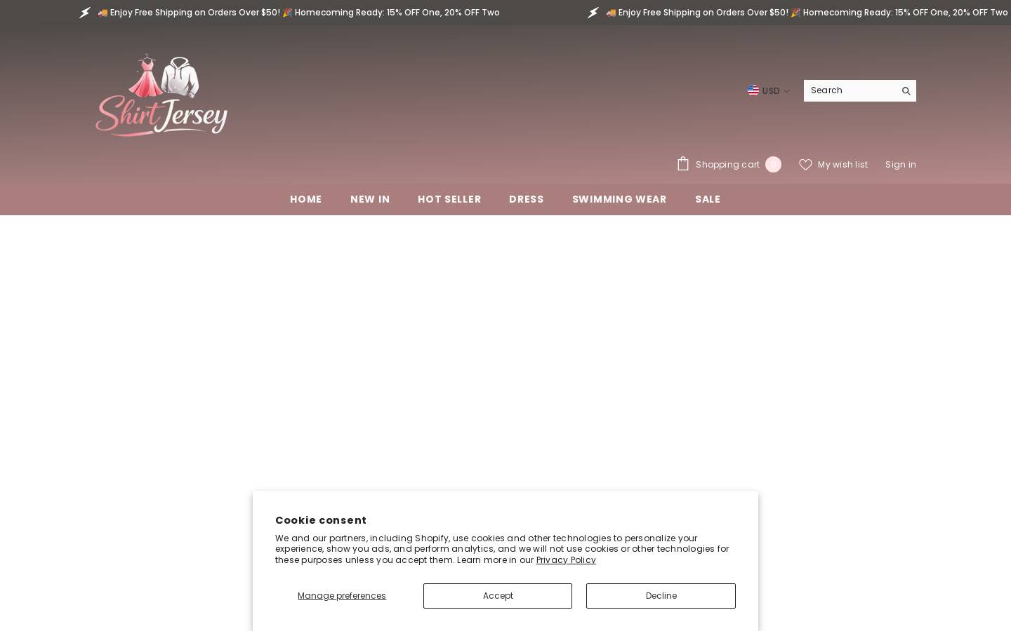 shirtjersey.com homepage screenshot