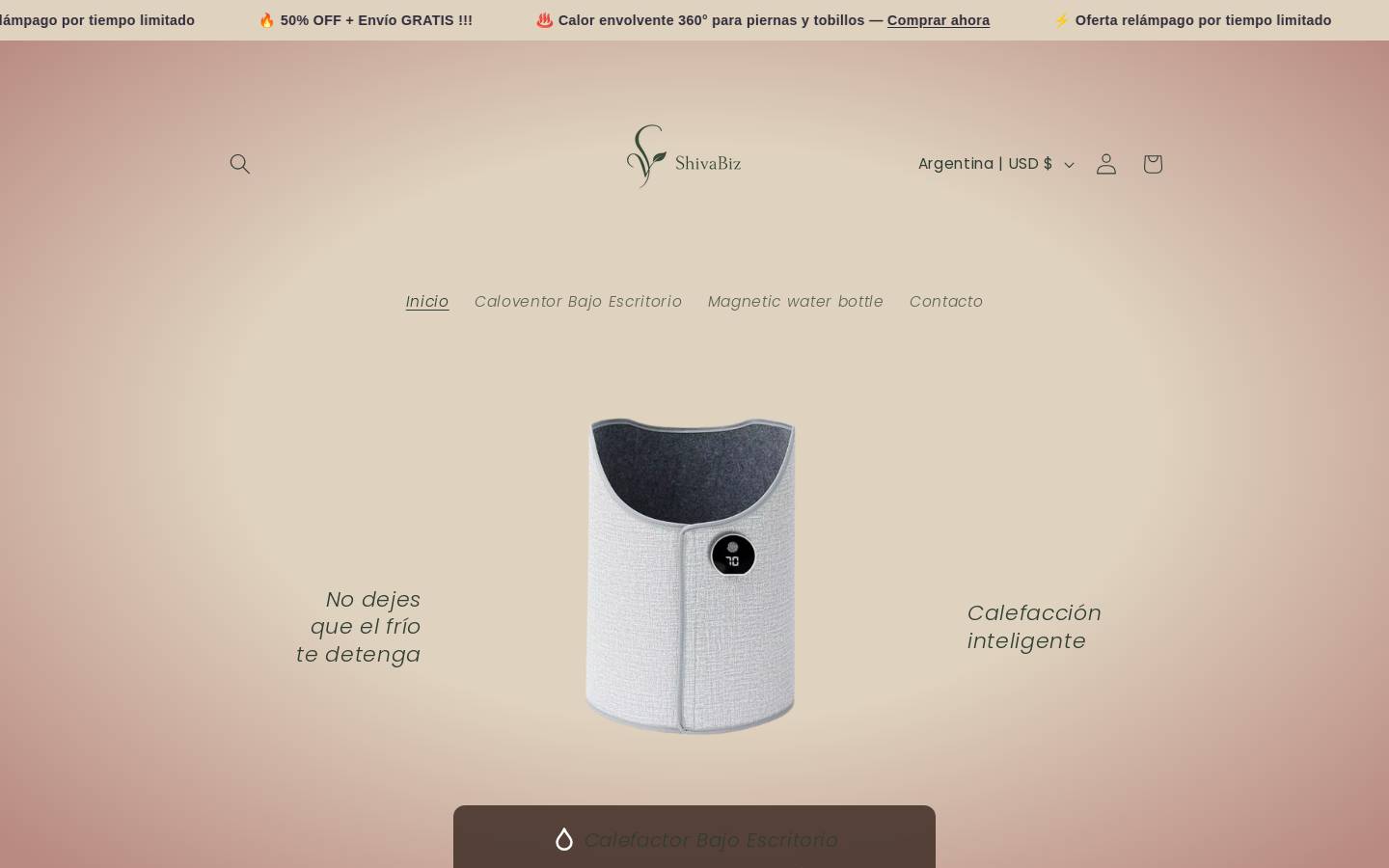 shivabiz.com homepage screenshot